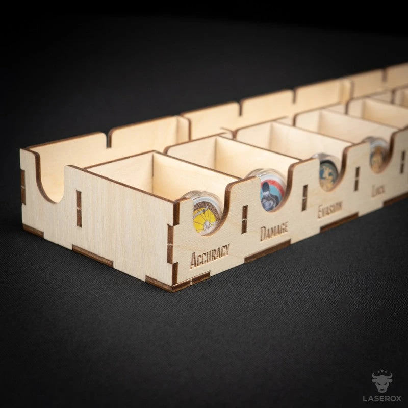 Import Games Laserox - KDM Coin Capsule Tray 4 Import Games Laserox - KDM Coin Capsule Tray