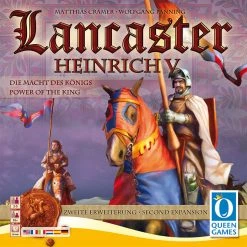 Queen Games Board Games Lancaster: Henry V - The Power Of The King