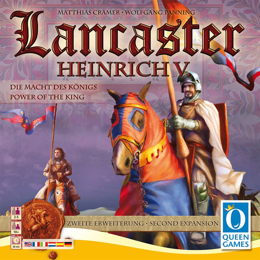 Queen Games Board Games Lancaster: Henry V - The Power Of The King