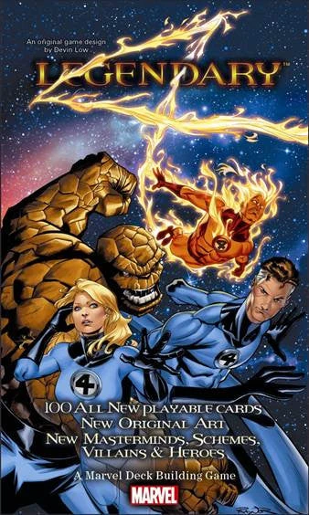 Upper Deck Entertainment Board Games Legendary: Fantastic Four 1 Upper Deck Entertainment Board Games Legendary: Fantastic Four
