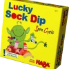 HABA Board Games Lucky Sock Dip: Spin Cycle