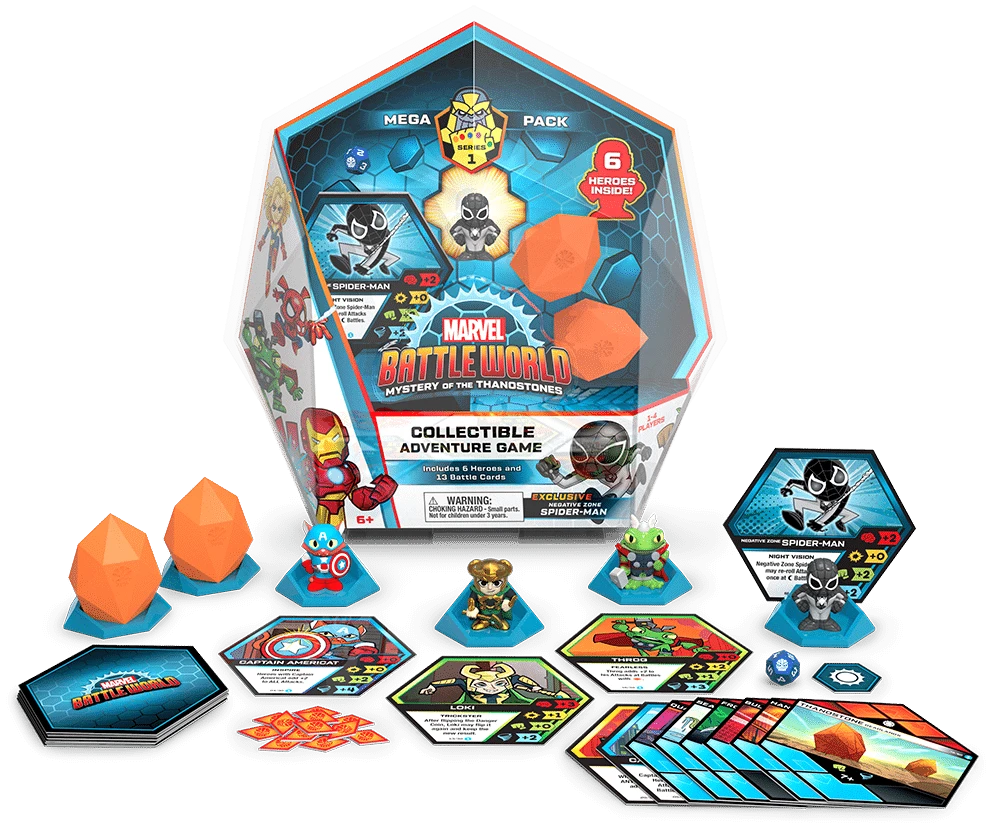 Funko Games Marvel Battleworld - Mega Pack Board Games 3 Funko Games Marvel Battleworld - Mega Pack Board Games