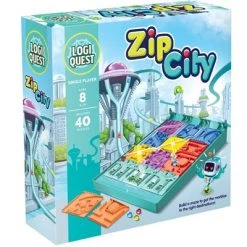 Mixlore Board Games Logiquest - Zip City
