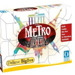 Queen Games Metro: City Edition – Deluxe Big Box