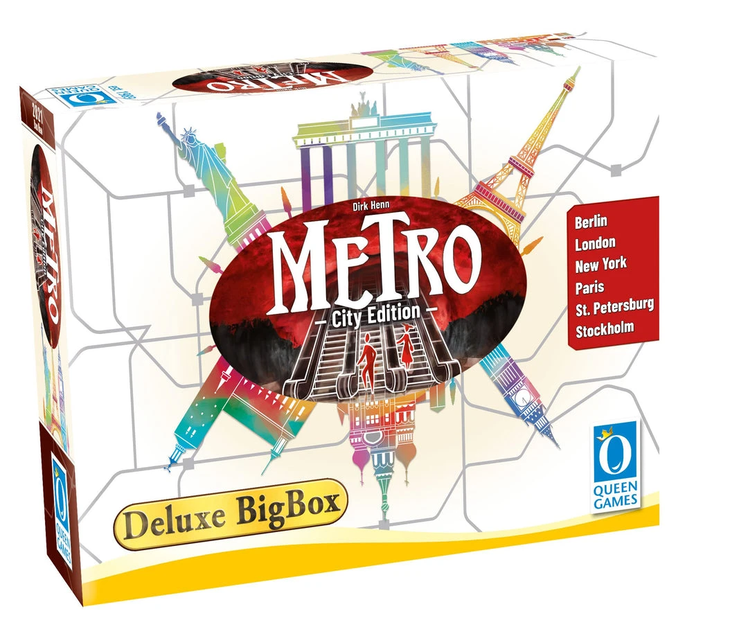 Queen Games Metro: City Edition – Deluxe Big Box 1 Queen Games Metro: City Edition – Deluxe Big Box