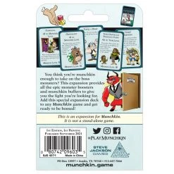 Steve Jackson Games Board Games Munchkin Bosses