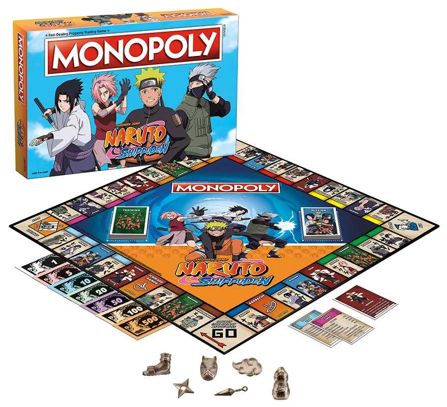 Hasbro Board Games Monopoly: Naruto Shippuden 2 Hasbro Board Games Monopoly: Naruto Shippuden
