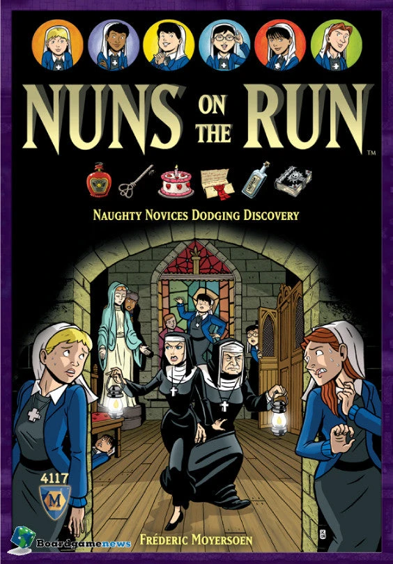 Mayfair Games Board Games Nuns On The Run 1 Mayfair Games Board Games Nuns On The Run