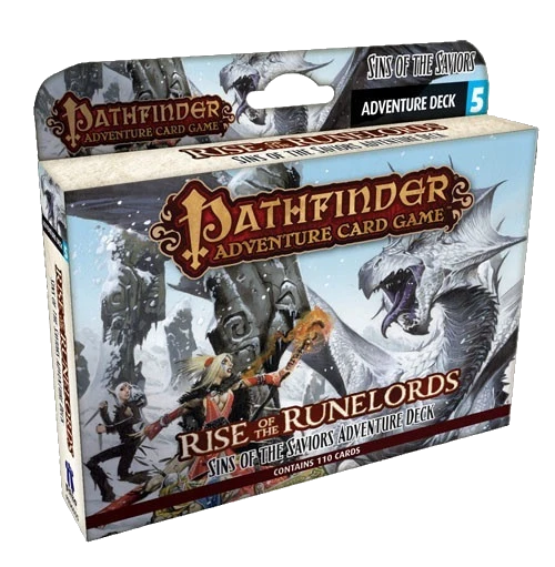 Paizo Publishing Pathfinder Adventure Card Game: Rise Of The Runelords - Sins Of The Saviors Adventure Deck Board Games