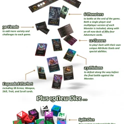 Thunderworks Games Roll Player: Fiends & Familiars - Big Box Board Games