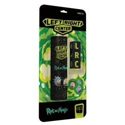 The Op Left Right Center: Rick And Morty Dice Game Board Games