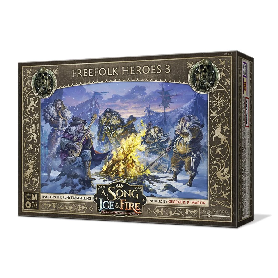 CMON Global Limited A Song Of Ice & Fire: Tabletop Miniatures Game – Free Folk Heroes III Board Games 1 CMON Global Limited A Song Of Ice & Fire: Tabletop Miniatures Game – Free Folk Heroes III Board Games