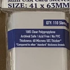 Sleeve Kings - Mini USA (110 Pack) Jun 13-19, 2022