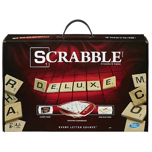 Hasbro Scrabble Deluxe Board Games 1 Hasbro Scrabble Deluxe Board Games