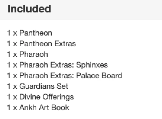 CMON Limited Ankh: Gods Of Egypt - Expansions Bundle Board Games 1 CMON Limited Ankh: Gods Of Egypt - Expansions Bundle Board Games