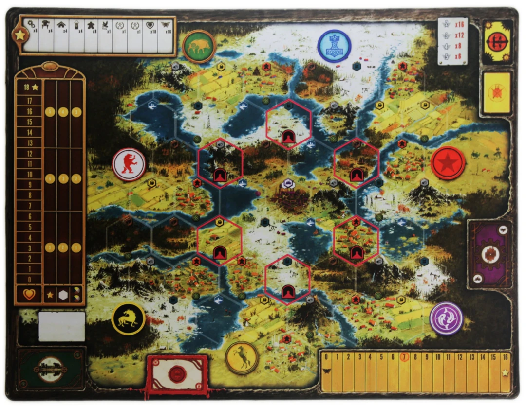 Stonemaier Games Jun 27-Jul 3, 2022 Scythe Neoprene Board Game Mat (36" X 28") 1 Stonemaier Games Jun 27-Jul 3, 2022 Scythe Neoprene Board Game Mat (36" X 28")