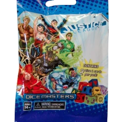 WizKids Games Board Games DC Dice Masters: Justice League Booster Pack (6 Packs)