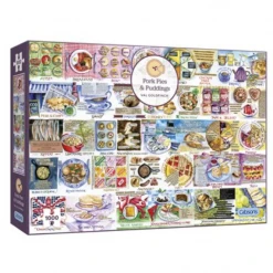 May 30-Jun 5, 2022 Puzzle - Gibsons - Pork Pies & Puddings (1000 Pieces)