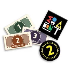 CMON Limited Modern Art: Card Game (CMON Edition) Board Games