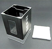 (Unknown) Seer Deluxe Deck Box: Silver Deck Boxes