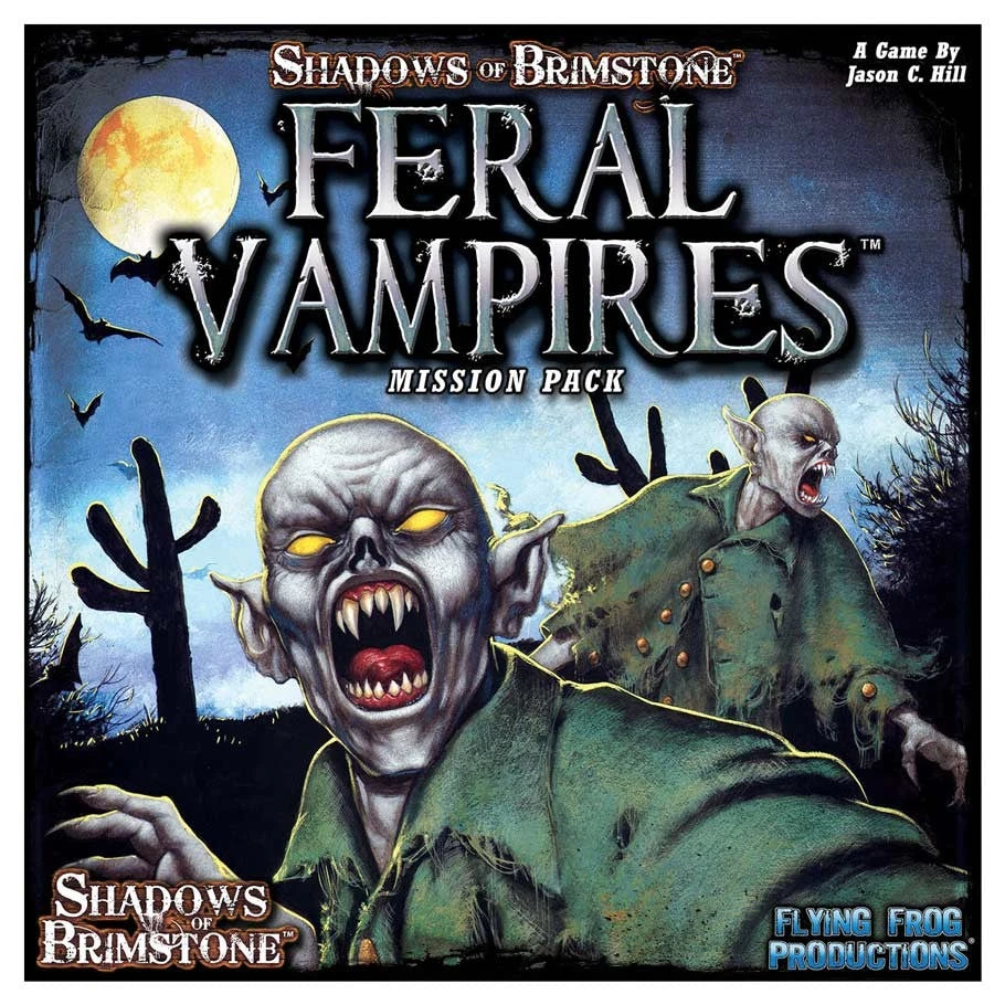 Flying Frog Productions Shadows Of Brimstone: Feral Vampires Mission Pack 1 Flying Frog Productions Shadows Of Brimstone: Feral Vampires Mission Pack