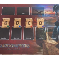 Thunderworks Games Jun 27-Jul 3, 2022 Cartographers - Playmat (Red)