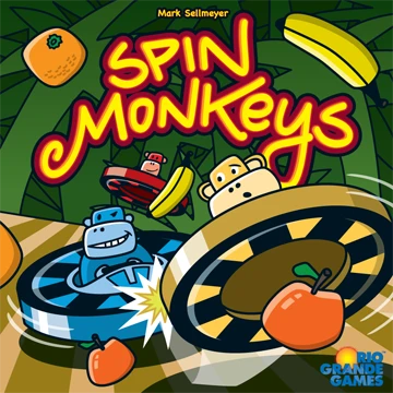 Rio Grande Games Board Games Spin Monkeys 1 Rio Grande Games Board Games Spin Monkeys