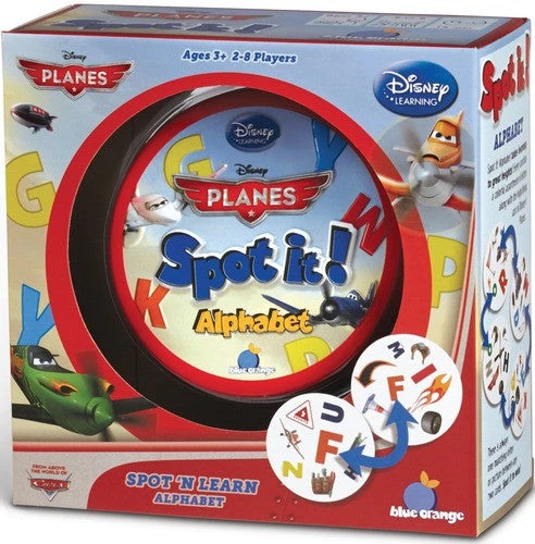 Blue Orange Games Board Games Spot It! Alphabet: Planes 1 Blue Orange Games Board Games Spot It! Alphabet: Planes