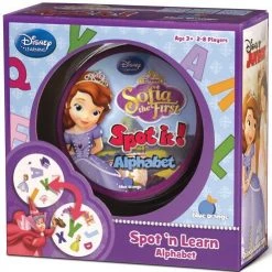 Blue Orange Games Board Games Spot It! Alphabet: Sofia The First