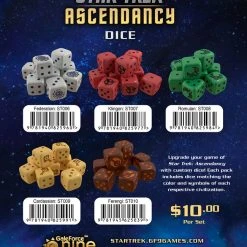 Gale Force Nine Star Trek: Ascendancy - Dice Set - Ferengi