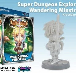 Soda Pop Miniatures Board Games Super Dungeon Explore: Wandering Minstrel