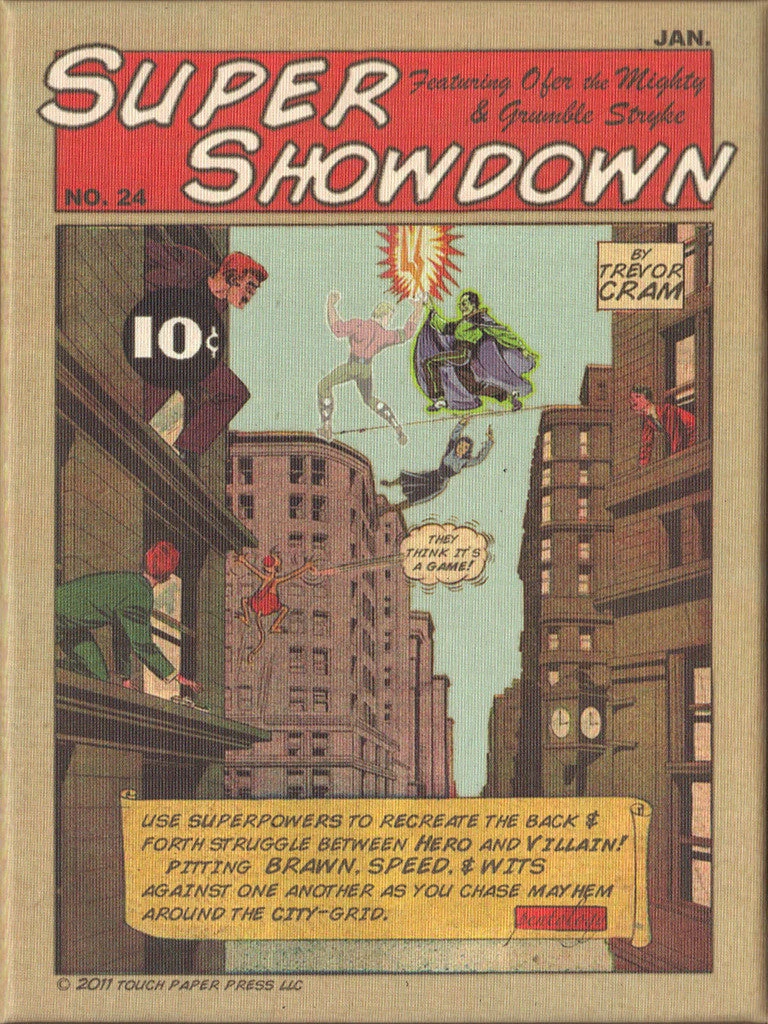 Touch Paper Press Board Games Super Showdown 1 Touch Paper Press Board Games Super Showdown