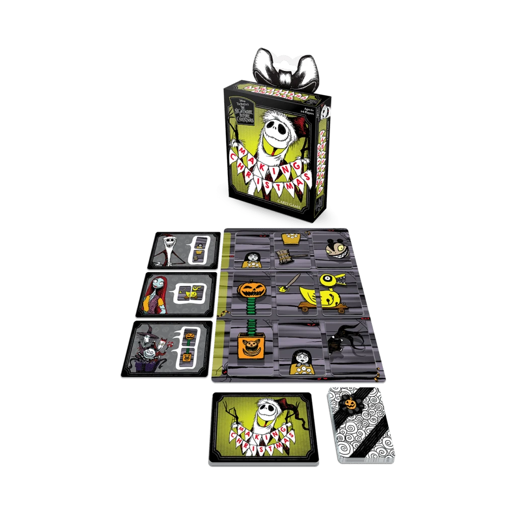 Funko Games Tim Burton's The Nightmare Before Christmas: Making Christmas Card Game Board Games 3 Funko Games Tim Burton's The Nightmare Before Christmas: Making Christmas Card Game Board Games
