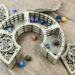 The Dicetroyers - The Dice Coast – 4 Slots Dice Holder (Italy Import) Import Games