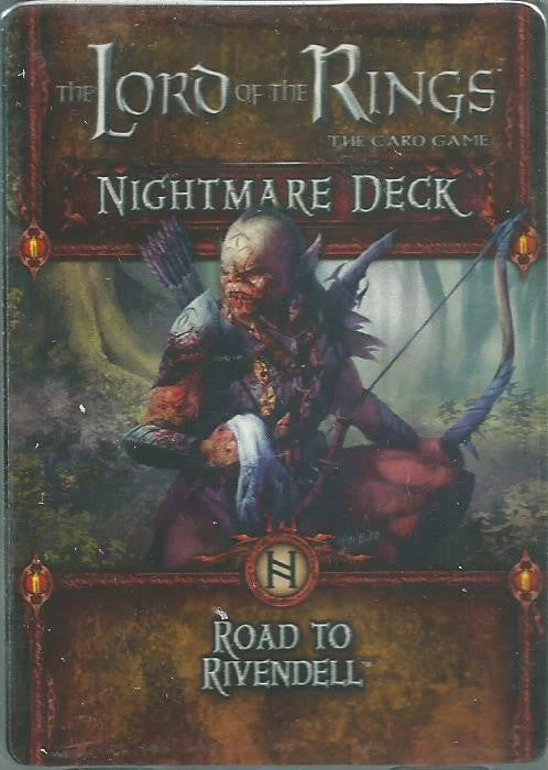 Fantasy Flight Games The Lord Of The Rings: The Card Game - Nightmare Deck: Road To Rivendell