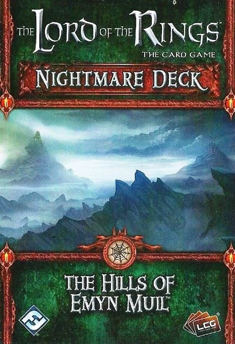 Fantasy Flight Games The Lord Of The Rings: The Card Game - Nightmare Deck: The Hills Of Emyn Muil Board Games