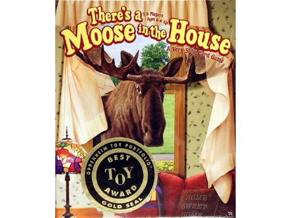 Gamewright Board Games There's A Moose In The House 1 Gamewright Board Games There's A Moose In The House