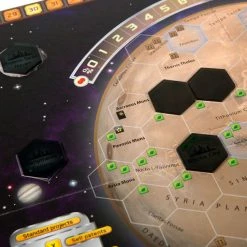 The Broken Token Broken Token - Transparent Gray 34mm Hex Tiles (10)