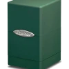 Ultra Pro Satin Tower Deck Box - Forest Green Deck Boxes