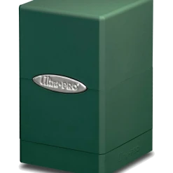 Ultra Pro Satin Tower Deck Box - Forest Green Deck Boxes