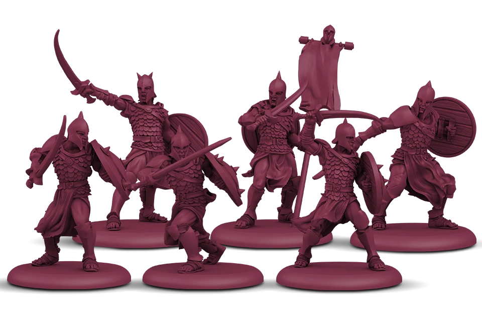 CMON Limited A Song Of Ice & Fire: Tabletop Miniatures Game - Unsullied Swordmasters 2 CMON Limited A Song Of Ice & Fire: Tabletop Miniatures Game - Unsullied Swordmasters