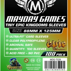 Mayday Games Mayday Sleeves - "Tiny Epic Kingdoms" Card Sleeves Jun 13-19, 2022