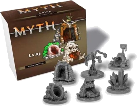 Mercs, LLC Board Games Myth: Lairs 1 Mercs, LLC Board Games Myth: Lairs