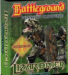Your Move Games Board Games Battleground Fantasy Warfare: Lizardmen (Starter Deck)