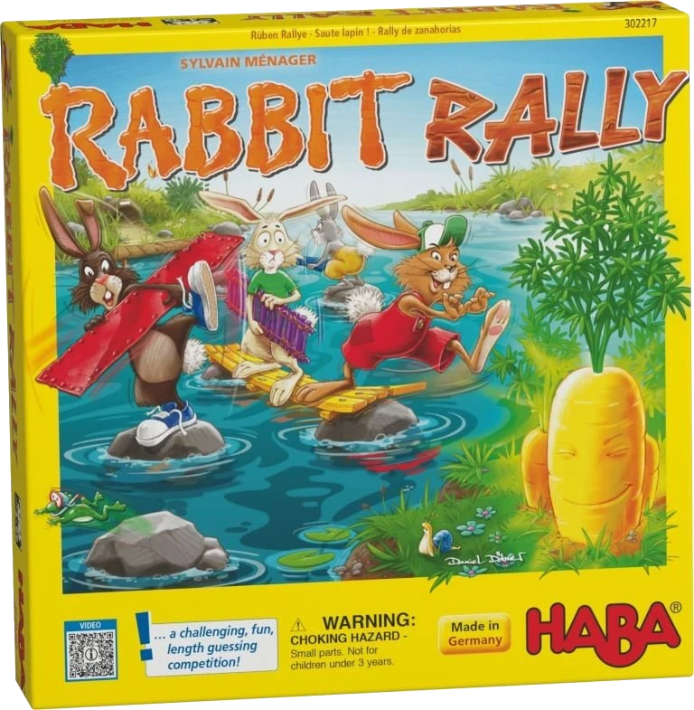 HABA Board Games Rabbit Rally 1 HABA Board Games Rabbit Rally