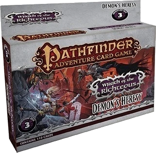 Paizo Publishing Board Games Pathfinder Adventure Card Game: Wrath Of The Righteous Adventure Deck 3 - Demon's Heresy 1 Paizo Publishing Board Games Pathfinder Adventure Card Game: Wrath Of The Righteous Adventure Deck 3 - Demon's Heresy