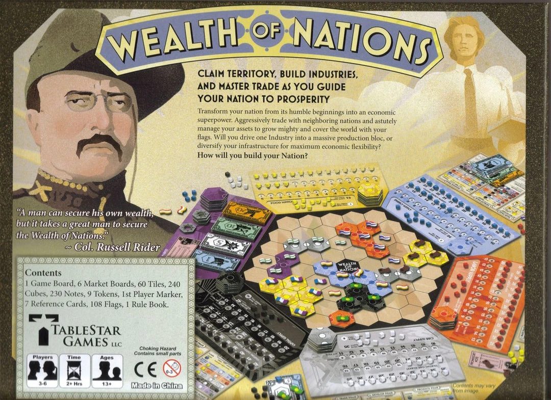 TableStar Games Wealth Of Nations (Super Set) 5 TableStar Games Wealth Of Nations (Super Set)