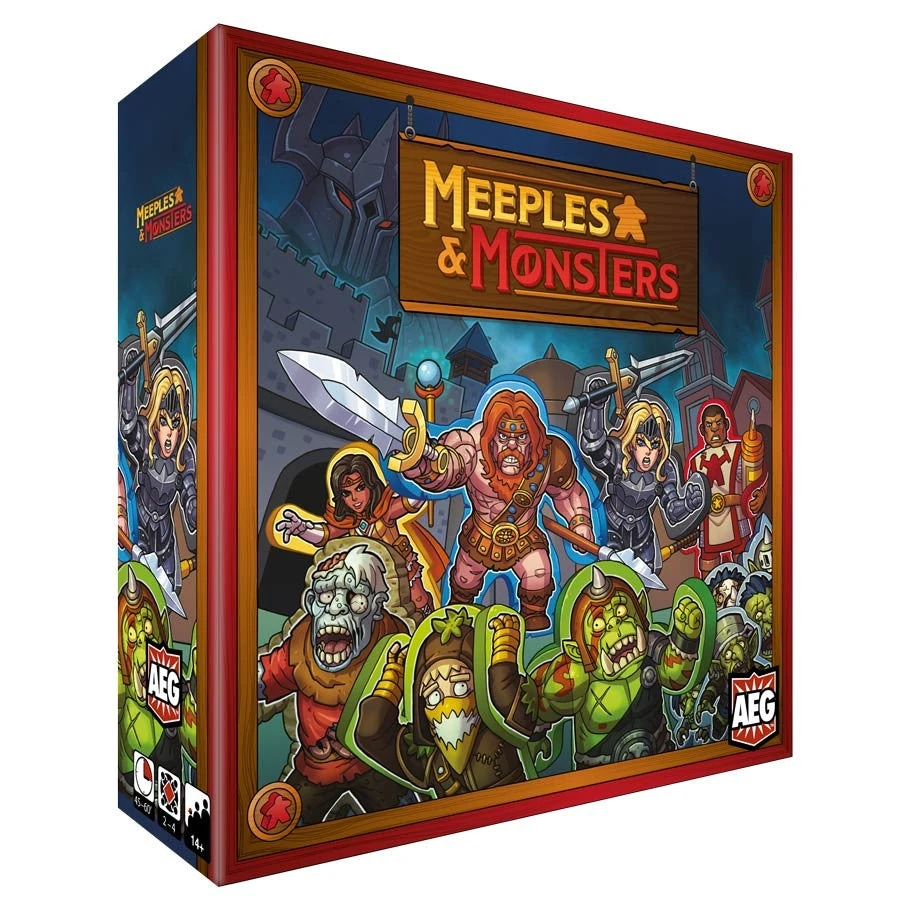 AEG Board Games Meeples & Monsters 1 AEG Board Games Meeples & Monsters