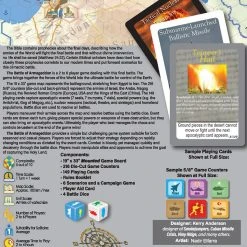 Compass Games The Battle Of Armageddon: Deluxe Edition Board Games