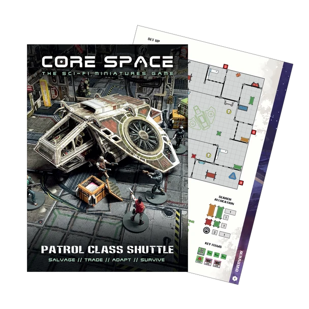 Battle Systems Ltd Core Space: First Born – Patrol Class Shuttle 1 Battle Systems Ltd Core Space: First Born – Patrol Class Shuttle